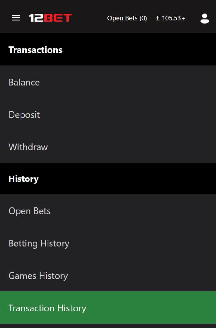 History