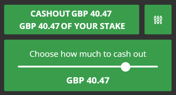 Partial Cash Out
